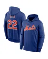 Nike Big Boys And Girls Juan Soto Royal New York Mets Name Number Pullover Hoodie In Royal