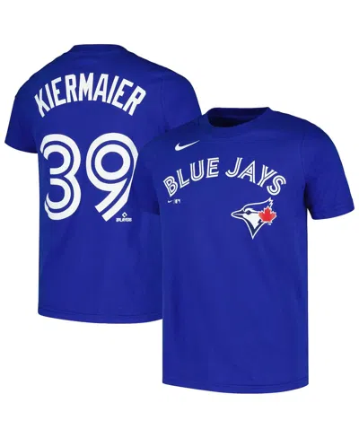 Nike Big Boys And Girls Kevin Kiermaier Royal Toronto Blue Jays Player Name Number T-shirt