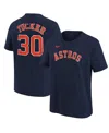 Nike Big Boys And Girls Kyle Tucker Navy Houston Astros Name Number T-shirt In Navy