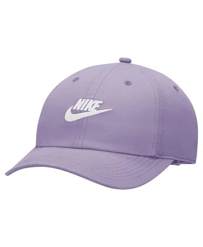 Nike Kids' Big Boys And Girls Lavender Futura Wash Club Adjustable Hat