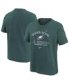 Nike Big Boys And Girls Midnight Green Philadelphia Eagles Super Bowl Lix Authentic T-shirt In Midnight Green