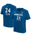 Nike Big Boys And Girls Napheesa Collier Blue Minnesota Lynx Explorer Edition Name Number T-shirt In Blue