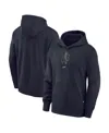 Nike Big Boys And Girls Navy Chelsea Club Pullover Hoodie In Navy