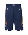 Nike Big Boys And Girls Navy New Orleans Pelicans Swingman Performance Shorts – Icon Edition In Navy