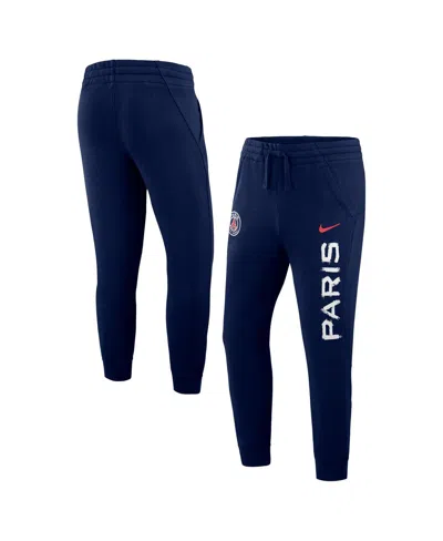 Nike Big Boys And Girls Navy Paris Saint-germain Club Fleece Jogger Pants