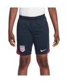 Nike Big Boys And Girls Navy Usmnt 2024 Strike Performance Shorts In Navy