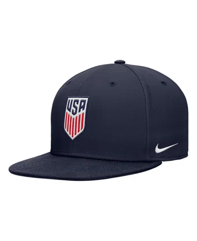 Nike Kids' Big Boys And Girls Navy Usmnt Pro Dri-fit Snapback Hat In Blue