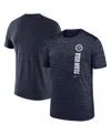 Nike Big Boys And Girls Navy Velocity Team Issue Performance T-shirt In Black