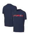 Nike Big Boys And Girls  Navy Paris Saint-germain Repeat T-shirt In Navy