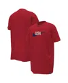 Nike Big Boys And Girls  Red Usmnt Swoosh T-shirt In Red