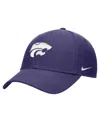 Nike Big Boys And Girls Purple Kansas State Wildcats 2024 Sideline Club Adjustable Hat In Purple
