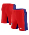 Nike Big Boys And Girls Red Usmnt 2024 Away Stadium Shorts In Red