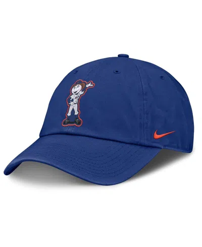 Nike Kids' Big Boys And Girls Royal New York Mets Mascot Club Adjustable Hat In Blue