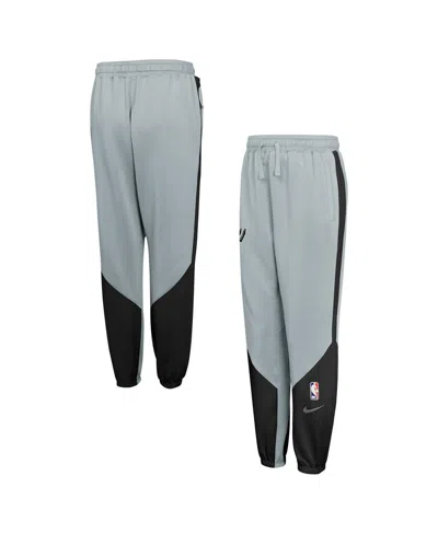Nike Big Boys And Girls Silver San Antonio Spurs 2024/25 Authentic Showtime Pants