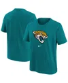 Nike Big Boys And Girls Teal Jacksonville Jaguars Primary Logo Legend T-shirt In Green
