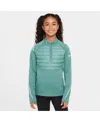 Nike Big Boys And Girls Teal Liverpool 2024/25 Academy Drill Quarter-zip Top In Teal