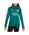 Nike Big Boys And Girls Teal Paris Saint-germain 2024/25 Strike Drill Quarter-zip Long Sleeve Performance In Teal
