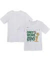 Nike Big Boys And Girls White Boston Celtics 2024 Nba Finals Champions Celebration Parade T-shirt In White