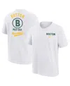 Nike Big Boys And Girls White Boston Red Sox 2025 City Connect T-shirt In White