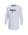 Nike Big Boys And Girls White Gonzaga Bulldogs 2025 Legend Bench Long Sleeve T-shirt In White