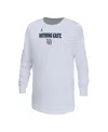 Nike Big Boys And Girls White Marquette Golden Eagles 2025 Legend Bench Long Sleeve T-shirt In White