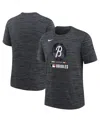 Nike Big Boys And Girlsâ Black Baltimore Orioles Authentic Collection City Connect Velocity Performance T