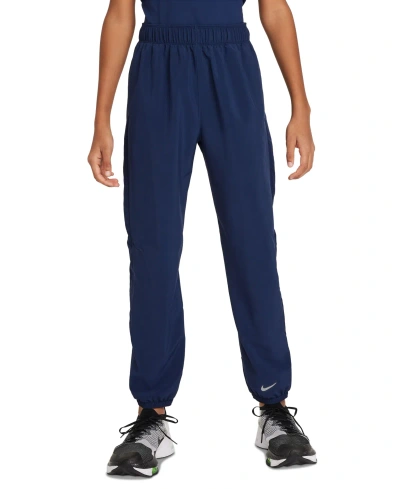 Nike Kids' Big Boys Dri-fit Multi Pants In Midnight Navy