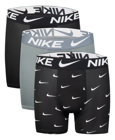 NIKE BIG BOYS ESSENTIAL DRI-FIT BOXER BRIEFS, PACK OF 3