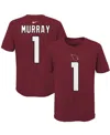 Nike Big Boys, Girls And  Cardinal Arizona Cardinals Logo Kyler Murray Player Name And Number T-shirt In Cardinal