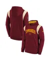 Nike Big Boys  Burgundy Washington Commanders Sideline Fleece Performance Pullover Hoodie In Burgundy