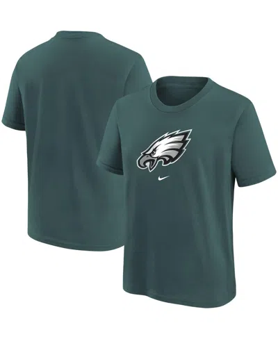 Nike Kids' Big Boys  Midnight Green Philadelphia Eagles Logo T-shirt