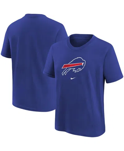 Nike Kids' Big Boys  Royal Buffalo Bills Logo T-shirt