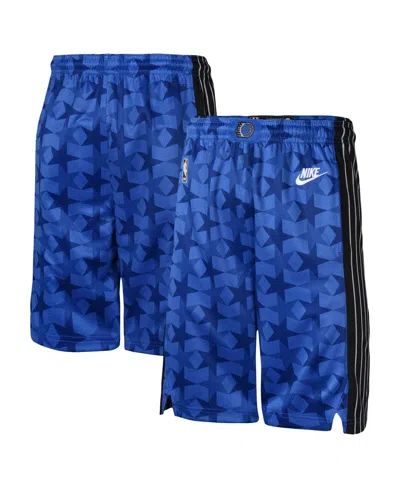 Nike Kids' Big Boys  Royal Orlando Magic Classic Edition Swingman Shorts