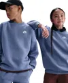 Nike Big Girls 7-16 Sportswear Club Fleece Oversized-fit Sweatshirt In Blue