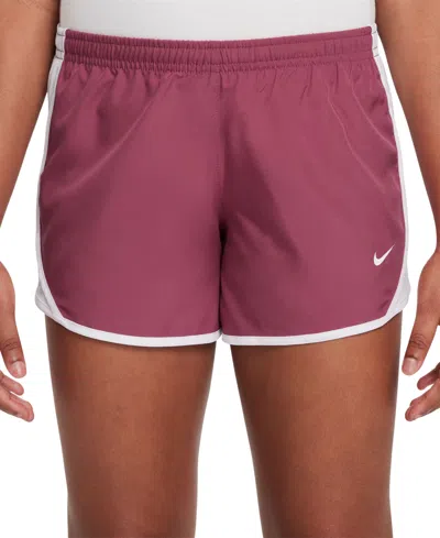 Nike Kids' Big Girls Dri-fit Tempo Running Shorts In Pink