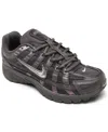 Nike Big Girls P-6000 Casual Sneakers From Finish Line In Cave Stone
