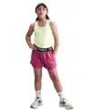 Nike Pro Fleece Big Kids' (girls') Dri-fit Shorts In Pink