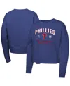 Nike Big Girls Royal Philadelphia Phillies Fleece Sweatshirt In Royal