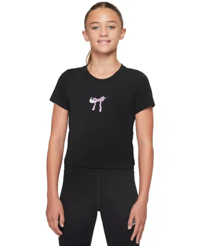 Nike Kids' Big Girls Sportswear Cropped Graphic T-shirt