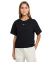 Nike Sportswear Kids' Essential Boxy Embroidered Swoosh T-shirt