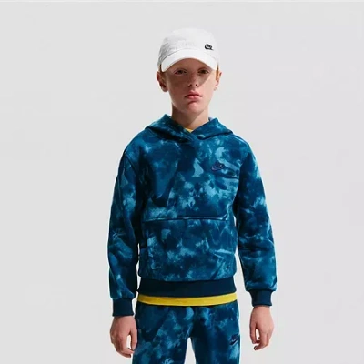 Nike Big Kid Unisex Long Sleeve Fleece Active Hoodie In Multi