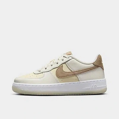 Nike Kids' Girls  Air Force 1 Lv8 5 In Sail/khaki