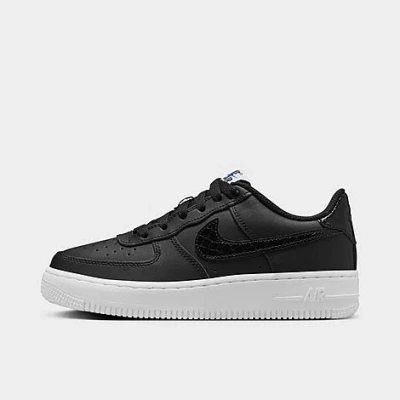 Nike Big Kids' Air Force 1 Lv8 Casual Shoes (1y-7y) In Black/white/black