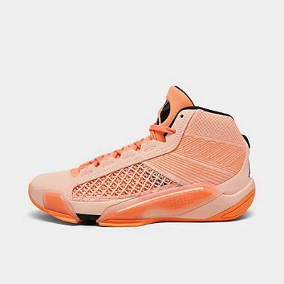 Nike Big Kids' Air Jordan 38 Basketball Shoes In Crimson Tint/orange Pulse/black