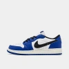 Nike Jordan Big Kids' Air Retro 1 Low Og Casual Shoes In White/game Royal/sail/black