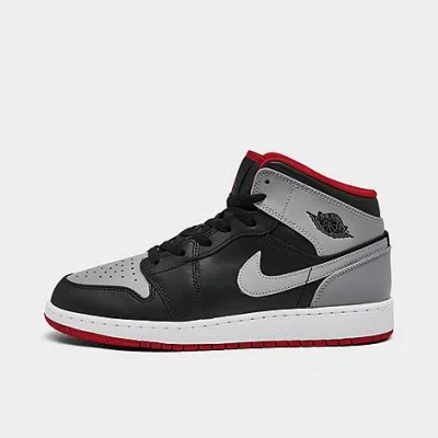 Nike Big Kids' Air Jordan Retro 1 Mid Casual Shoes In Multi