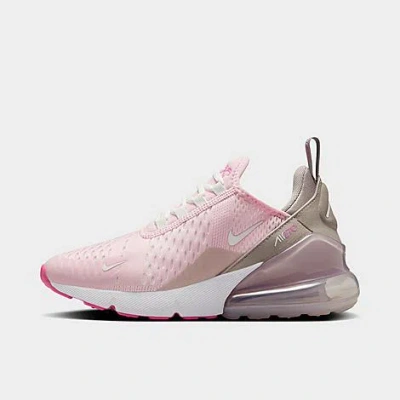 Nike Big Kids' Air Max 20 Casual Shoes In Pink Foam/summit White/college Grey