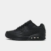 Nike Big Kids' Air Max 90 Casual Shoes In Black/white