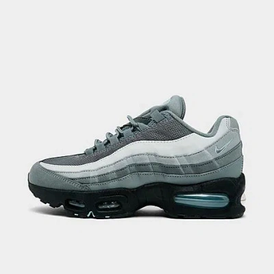 Nike Big Kids' Air Max 95 Casual Shoes Size 6.5 Leather/knit