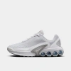 Nike Big Kids' Air Max Dn Casual Shoes (1y-7y) In White/white/metallic Silver/white